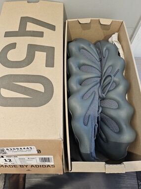 adidas Yeezy 450 Stone Teal Sneakers Size 12